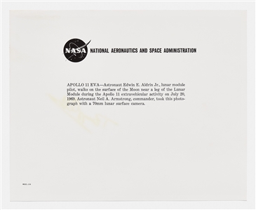 Buzz Aldrin Signed 10'' x 8'' ''Visor'' Photo, Without Inscription -- With Zarelli COA
