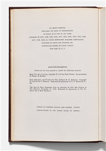 Vince Lombardi Signed Inspirational Book, ''Words to Live By'' Without Inscription -- With PSA COA