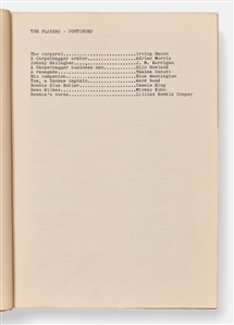 Original and Complete ''Gone With the Wind'' Final Shooting Script