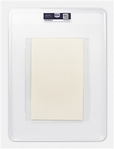 Richard Nixon Signed Souvenir Presidential Resignation -- Encapsulated by PSAEncapsulated by PSA with Nixon's Signature Graded 9