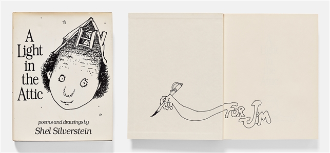 Shel Silverstein Hand-Illustrated First Edition of A Light in the Attic