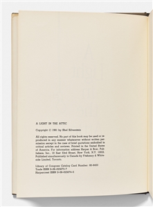 Shel Silverstein Hand-Illustrated First Edition of ''A Light in the Attic''