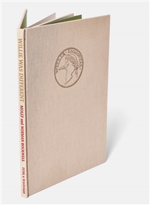 Norman Rockwell Signed First Edition of His Book, ''Willie Was Different: The Tale of an Ugly Thrushling''