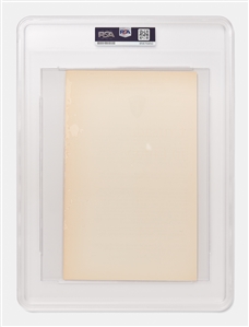 Dwight D. Eisenhower Signed D-Day Speech -- ''...The hopes and prayers of liberty-loving people everywhere march with you...Your task will not be an easy one...'' -- PSA Slabbed, Signature Graded 9