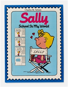 Charles Schulz Signed First Edition of ''Peanuts'' Book Featuring Sally at School