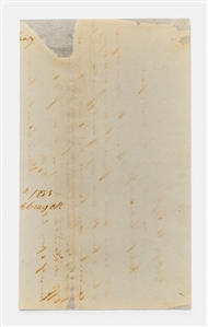Abraham Lincoln Autograph Legal Manuscript Signed -- Almost 60 Words in Lincoln's Hand