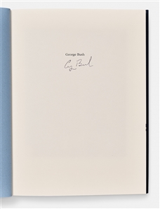 George H.W. Bush Signed Copy of ''Read My Lips: No New Taxes''