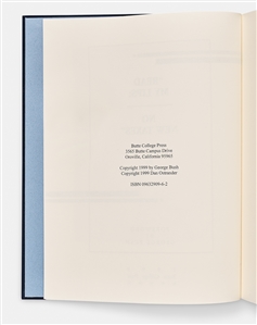 George H.W. Bush Signed Copy of ''Read My Lips: No New Taxes''