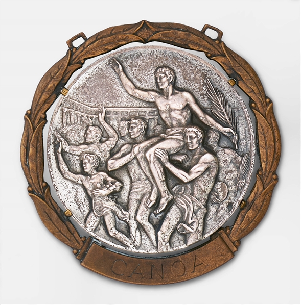 Silver Medal From the 1960 Rome Summer Olympics, Awarded for Canoeing