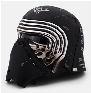 ''Star Wars: The Force Awakens'' Cast-Signed Kylo Ren Helmet -- Signed by Adam Driver and 12 More Cast Members -- With Celebrity Authentics COAs