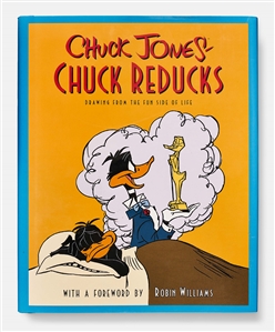 Chuck Jones Signed Sketch of Bugs Bunny -- Drawn Within a First Edition of ''Chuck Reducks''