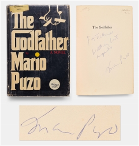 Mario Puzo Signed First Edition of The Godfather with Dust Jacket