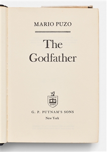 Mario Puzo Signed First Edition of ''The Godfather'' with Dust Jacket