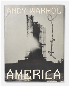 Andy Warhol Twice-Signed First Edition of His Photo Book ''America''
